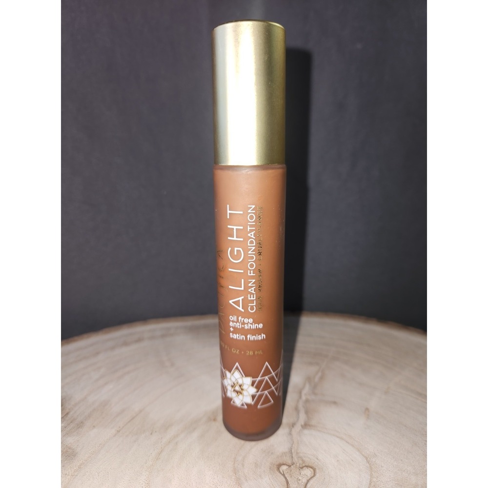 Pacifica Alight Clean Foundation Oil -Free Satin Finish COOL DEEP 04CD‎ 28ml New